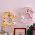 thumbnail image 2 of Cartoon KT Cat My Melody Cinnamoroll Household Decorative Wall Clock  House-shape Quartz Wall Clock Gift, 2 of 13