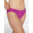thumbnail image 4 of Time and Tru Women's Low Rise Bikini Bottoms, Sizes XS-XL, 4 of 5