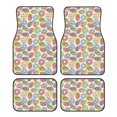 thumbnail image 1 of Balery Glazed Donuts Juego de 4 Alfombrillas para Auto, Revestimientos de Caucho Resistente, Diseño Antideslizante, 1 of 7
