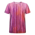 thumbnail image 5 of Qertyioot T-shirt à Manches Courtes Imprimé pour Hommes Col Rond Mode Décontractée Manches Courtes Liquidation, 5 of 5