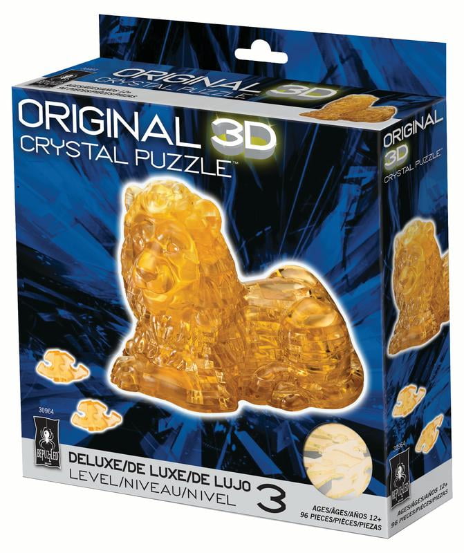 3d lion puzzle
