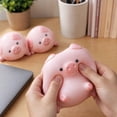 thumbnail image 4 of Flour Pig Squishy Surprise Blind Box Fidget Toy, Random Single‑Piece Squeeze Decompression Toy, Stress Relief Play Toy for Kids Adults, Party Supply with Gift Box(1PCS), 4 of 9