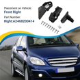 thumbnail image 4 of 1Set Front Headlight Repair Mount Bracket Kits for B-Class W242 R246 2010-2019 A2468200414 Right, 4 of 5