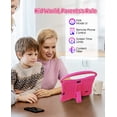 thumbnail image 4 of Tedupee Kids Tablet,Android Tablet para Niños de 13, Procesador de Cuatro Núcleos, 4GB(2G+2G)RAM+32GB de ROM de Almacenamiento, Pantalla Táctil 1024 x 600, WiFi, Bluetooth（rosa）, 4 of 8