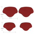 thumbnail image 4 of mmirethe Soft Shoe Heel Pad Insoles for High Heels Supportive Heel Repair Stick red 1Set, 4 of 6