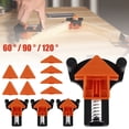 thumbnail image 2 of Fyeme Woodworking 60/90/120 Degree Right Angle Clamp, Multi-Function Tool Frame Clamp, 2 of 11