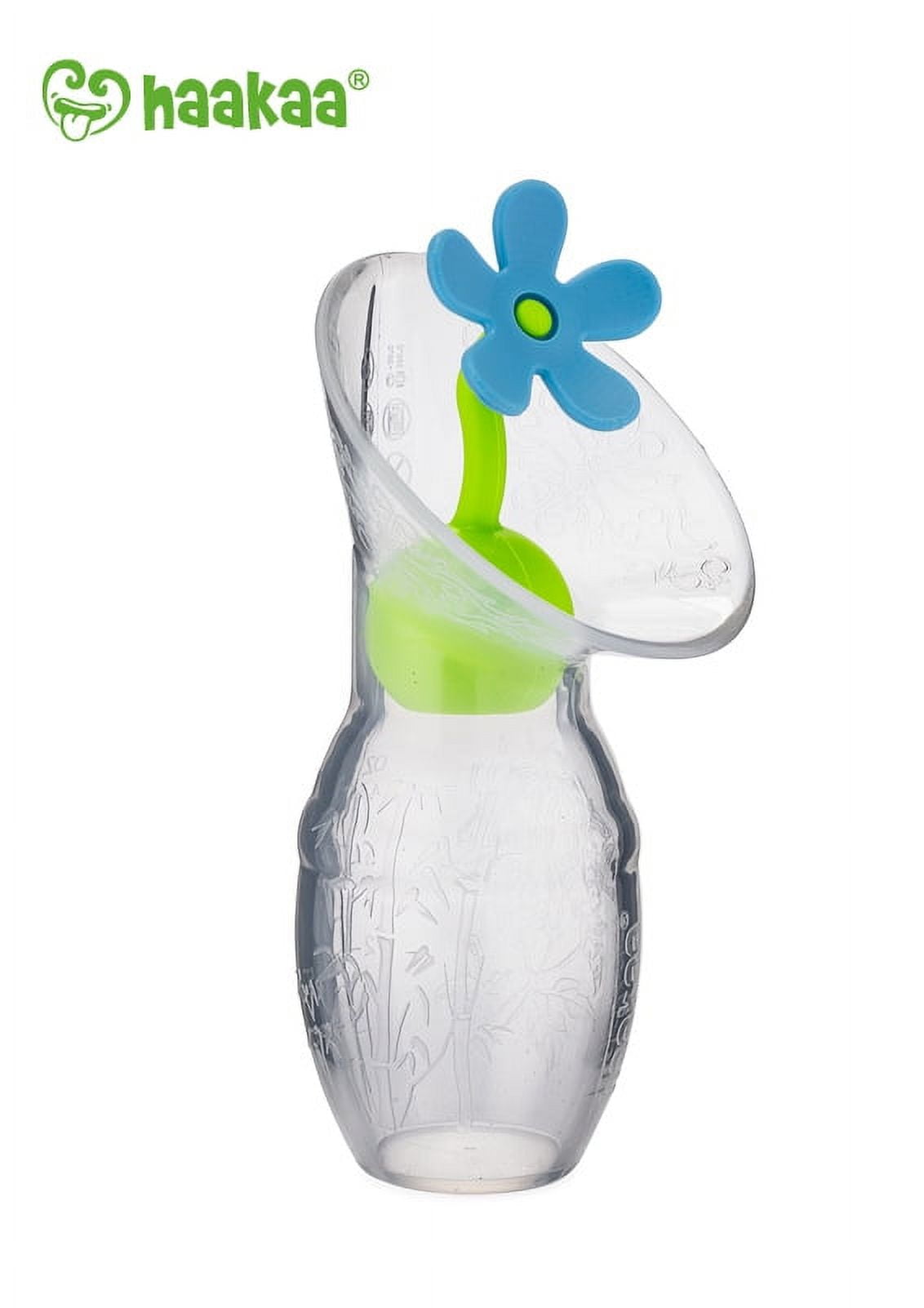 Haakaa Silicone Breast Pump Stopper 1 pk (Blue)