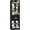 Black, variant on Homieasy Tall Closet Organizer with 2 Drawers, 79.7" Narrow Freestanding Storage Cabinet, Space-Saving Wood Garment Organizer for Bedroom, Entryway,Black