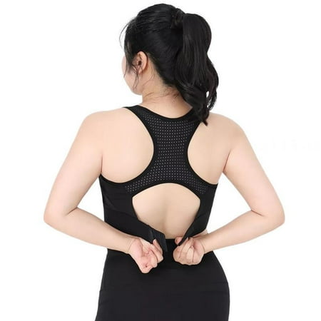 

Women s Plus Size High Strength Shockproof Outdoor Sports Underwear Breathable Yoga Vest Fitness Running One Piece Fixed Cup Bra Black XL