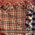 thumbnail image 4 of American Heritage 3 Red Blue Plaid Homespun Cotton Fabric - Sold by the Yard - JCS Fabric, 4 of 8