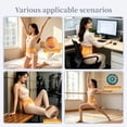 thumbnail image 6 of 2 Pack Fat Burning Shorts High Waist Compression Body Shaping for Women for Gym Workout Running Daily Wear Tummy Control Postpartum Recovery, 6 of 7