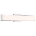 thumbnail image 1 of Access Lighting 62571LEDD-BS-ACR Citi 24 in. Brushed Steel LED Vanity Wall Light, Acrylic Lens, 1 of 1