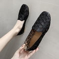 thumbnail image 7 of YHAJDS Closed Toe Flats for Women Solid Color Square Slip On Soft Loafers Casual Daily Work Shoes, 7 of 7