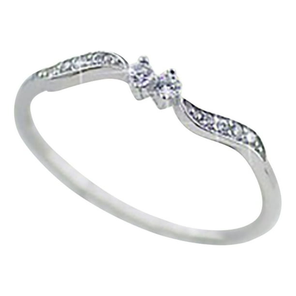 Anillo de la hoja de los sauces de la moda de plata chapada en S925 anillo de plata propuesta de anillo de compromiso