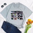 thumbnail image 4 of Camisetas divertidas góticas de los 90 para Mujer, Camisetas blancas y negras, Camisetas estampadas de estética, camiseta de manga corta de poliéster, 4 of 4