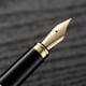 thumbnail image 4 of Pluma estilográfica con grabado de texto dorado para hombre, suministros escolares de lujo de alta calidad, material de papelería de Metal para oficina, regalo de tinta, 2023, 4 of 4