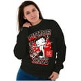 thumbnail image 4 of Kanji Style Betty Boop Major Sass Women Plus Size Sweatshirt Brisco Brands 4X, 4 of 5