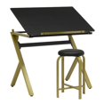 thumbnail image 1 of Studio Designs 13354 36 Po Table à Dessin Stellaire avec Plateau Réglable Large et Tabouret Rembourré - 2 Pièces, 1 of 15