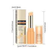 HYLLai Vitamin C Eye Balm Stick – Brightening Under-Eye Treatment for Dark Circles & Puffiness, Portable Twist-Up Stick for On-the-Go Use,