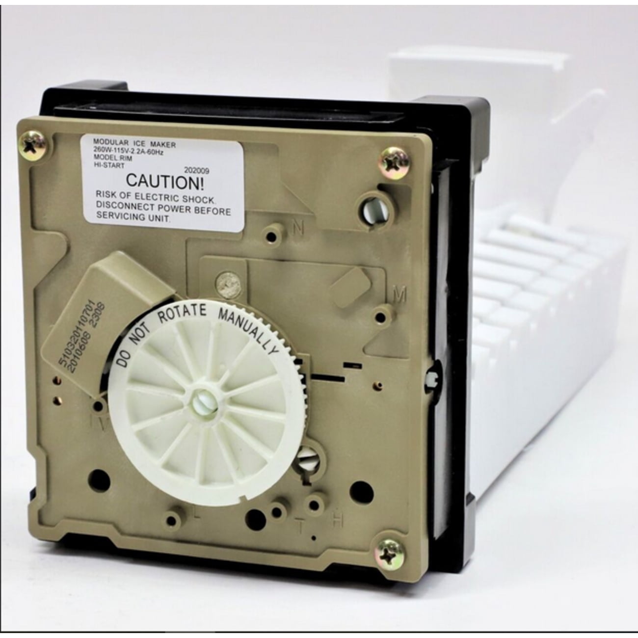 Refrigerator Ice Maker Assembly Replaces For Whirlpool WRF555SDHW03 WRX735SDBE00 WRX735SDBE01 WRX735SDBE02 WRX735SDBH01 WRX735SDBH02 WRX735SDBM00 WRX735SDBM02 WRX735SDBM03 WRX735SDBM04 WRX735SDHB00