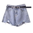 thumbnail image 2 of Short De Mezclilla Stretch Skinny Fit Para Mujer, 2 of 5