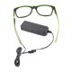 thumbnail image 4 of Gafas luminosas EL con 3 modos de iluminación, gafas con luz LED intermitente, gafas luminosas LED para festivales, clubes nocturnos, verde fluorescente, 4 of 14
