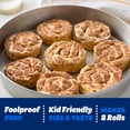 thumbnail image 4 of Pillsbury Cinnamon Rolls with Cream Cheese Icing, Refrigerated Canned Pastry Dough, 8 Count, 12.4 oz, 4 of 16