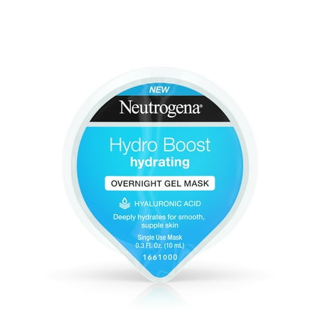 (2 pack) Neutrogena Hydro Boost Moisturizing Overnight Face Mask, 0.3 fl. (Best Mask For Whiteheads)