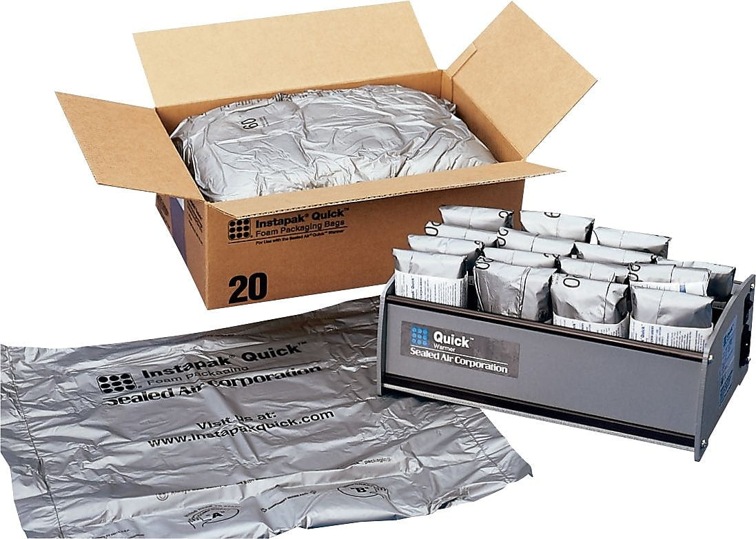 Simple Sealed Air Instapak Recycling Foam Padded Shipping Boxes
