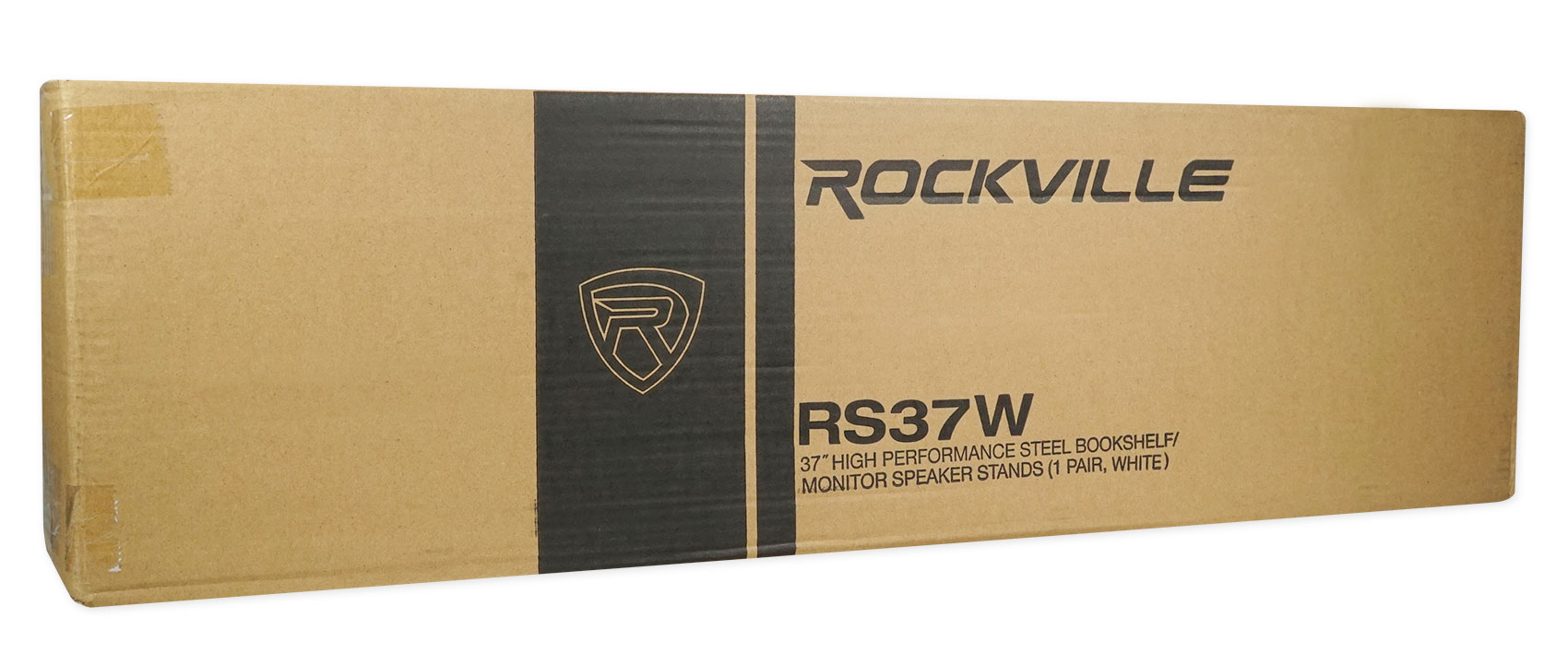 Rockville ELITE-5W 5.25" Powered White Bookshelf Speakers w/Bluetooth+37" Stands - image 3 of 21