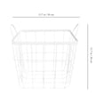 thumbnail image 4 of EeaseCA Iron Metal Sundries Storage Basket Cosmetic Organizer Basket for Home Offices, 4 of 7