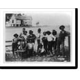 thumbnail image 2 of Historic Framed Print, [12 African American boys posed at fence], 17-7/8" x 21-7/8", 2 of 9