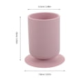 thumbnail image 2 of BESTYASH 2Ud Organizador De Brochas Y Portalápices De Silicona Con Ventosa Rosa Antideslizante Para Escritorio, 2 of 7