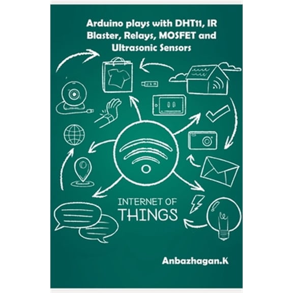 Pre-Owned Arduino plays with DHT11, IR Blaster, Relays, MOSFET and Ultrasonic Sensors