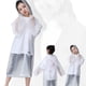 thumbnail image 5 of Con Capucha Para Niñas EVA Abrigos Chaquetas Ligero Claro Niños Impermeable Portátil Niños Reutilizable Lluvia Rain gear, 5 of 5