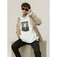 thumbnail image 2 of Abstract Man Techno Style Hoodie Men -Image by Shutterstock, Male Small, 2 of 4