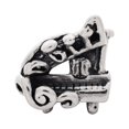thumbnail image 2 of Baby Grand Piano Charm .925 Sterling Silver Antique Finish Reflection Beads, 2 of 5