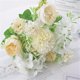 thumbnail image 4 of Artificial Flowers, Fake Peony Silk Hydrangea Bouquet Decor Plastic Carnations Realistic Flower Arrangements Wedding Decoration Table Centerpieces 2 P, 4 of 5