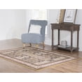 thumbnail image 2 of Linon Home Decor Persian Treasures Area Rug Collection, Cream and Black, 9' x 12', 2 of 5