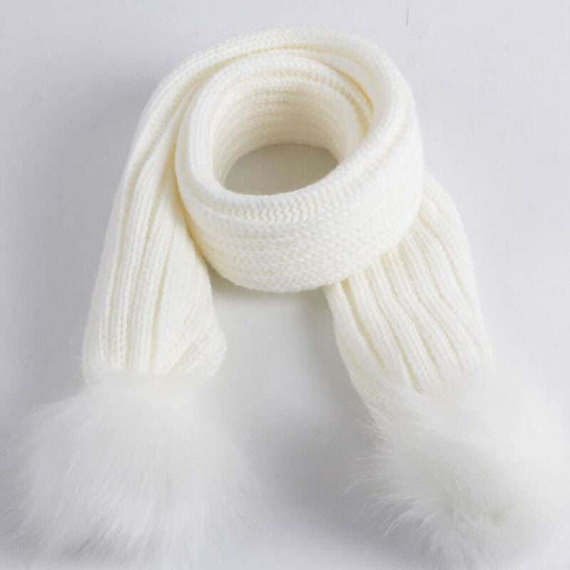 Details about   Child Beanie Bobble Hat Furry Pom Girls Knit Knitted Winter Warm Cap Kids Pom 
