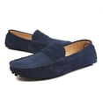 thumbnail image 2 of Zapatos de moda para hombre, transpirables, de primavera y otoño, calzado de moda, zapatos casuales británicos, zapatos de conductor de gran tamaño, 2 of 6