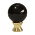 thumbnail image 3 of Remate de perilla de lámpara, tapas de remate para dormitorio, sala de estar, lámparas de pie Negro Dorado, 3 of 9