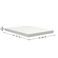 thumbnail image 6 of Flash Furniture Cloud 4" Cooling Memory Foam Mattress Queen (CLROLL4Q), 6 of 11
