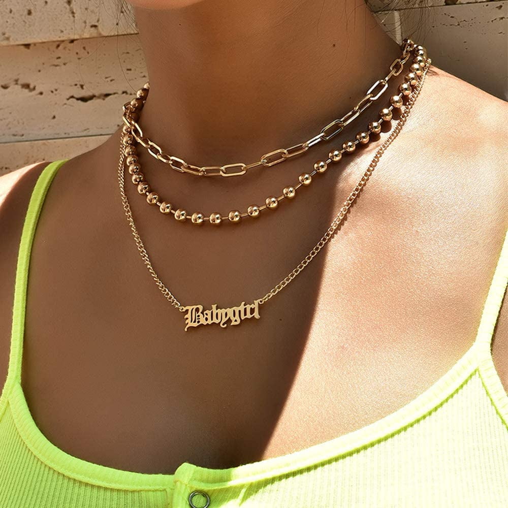 Chunky Name Necklace 2024 www.vinci.ch