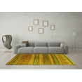 thumbnail image 3 of Ahgly Company Indoor Rectangle Southwestern Yellow Country Area Rugs, 8' x 10', 3 of 4
