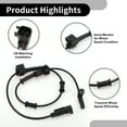 thumbnail image 4 of Unique Bargains ABS Wheel Speed Sensor No.68199987AA/68199987AB/68199987AC Front Left or Right Driver or Passenger Side Fit for Chrysler 300 2015-2022, 4 of 7