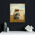 thumbnail image 4 of COMIO Child African American Wall Art - Baby Nursery Decor - Blue Boys Bedroom Decor - Pink Little Girls Bedroom Decor - Kids Room Decor - Black Art - Boys Room Decor, Girls Room Decor, Toddler Room, 4 of 4