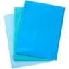 Hallmark Royal Blue, Turquoise and Light Blue Bulk Tissue Paper for Gift Wrapping (120 Sheets) for Gift Bags, Father's Day, Hanukkah, Graduations