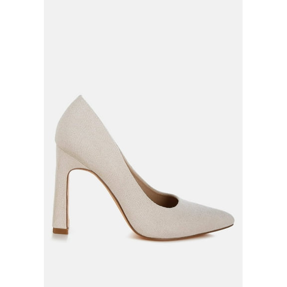 Uboa Slim Block Heel Pumps