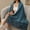 Blue, variant on Tdxkok Cotton Bath Towels Herringbone Chevron Border Absorbent Body Wrap Shower Towel Soft Bathroom Towels for Adults Home Use Unisex Quick Dry Spa Towel